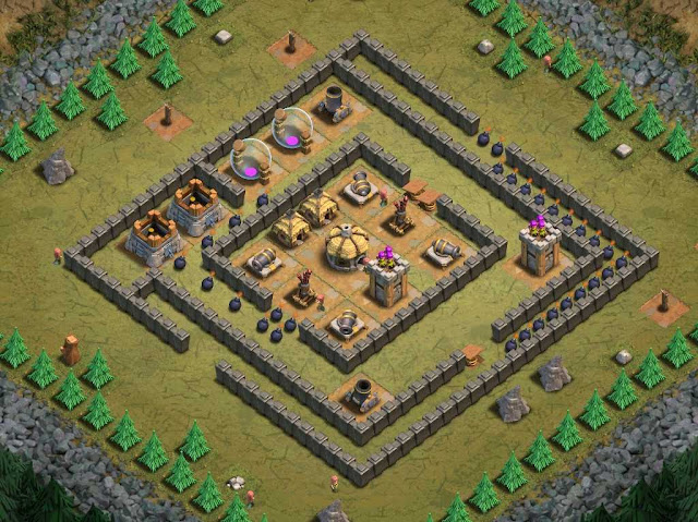 Goblin Base Clash of Clans Steel Gauntlet