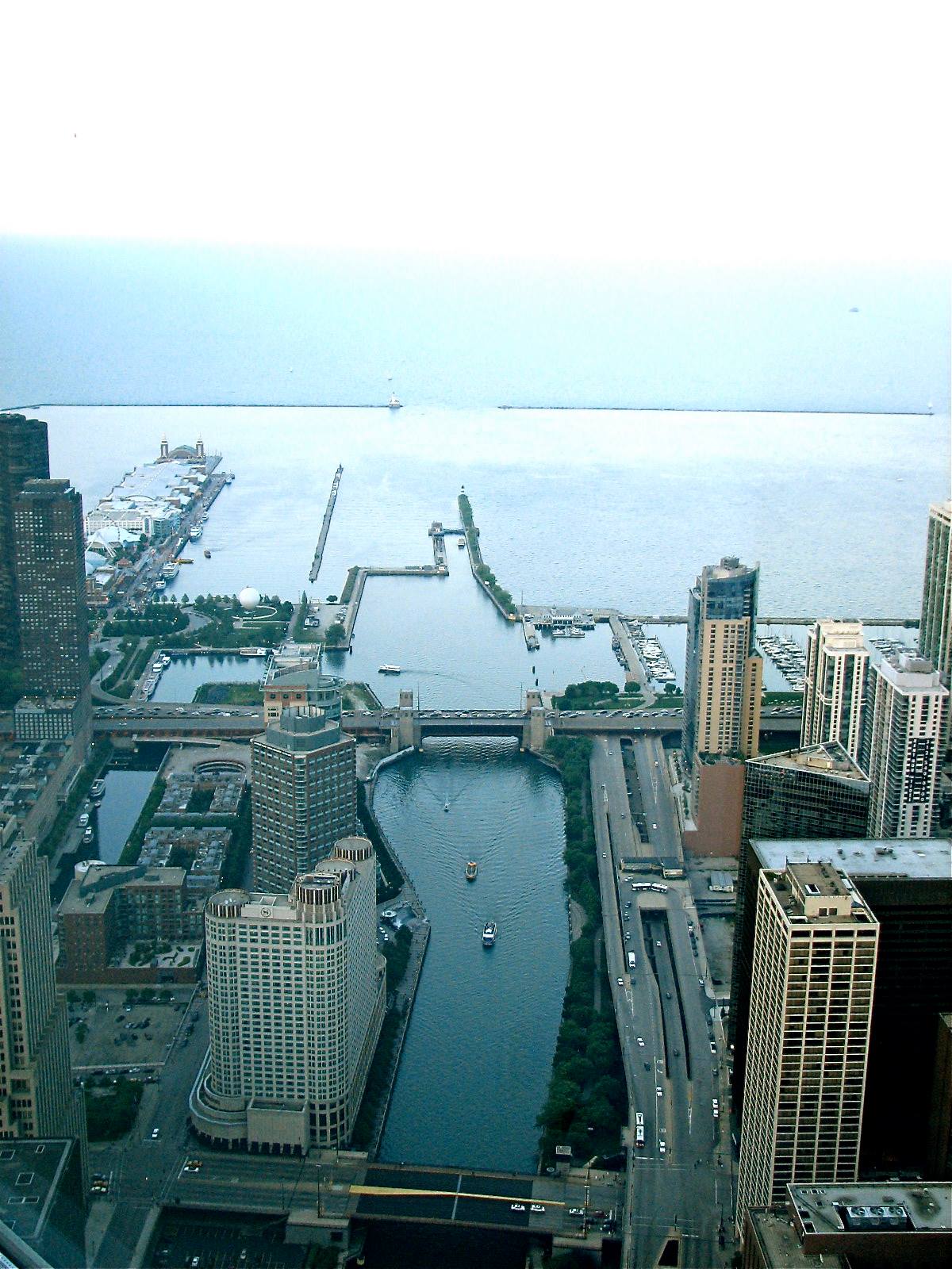 March 16, 1937 Work Begins on the Chicago River Lock Connecting