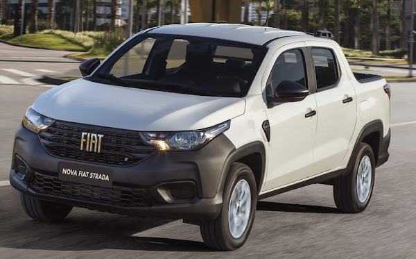 Fiat Strada 2022 - carro mais vendido do Brasil em 23 de novembro de 2022