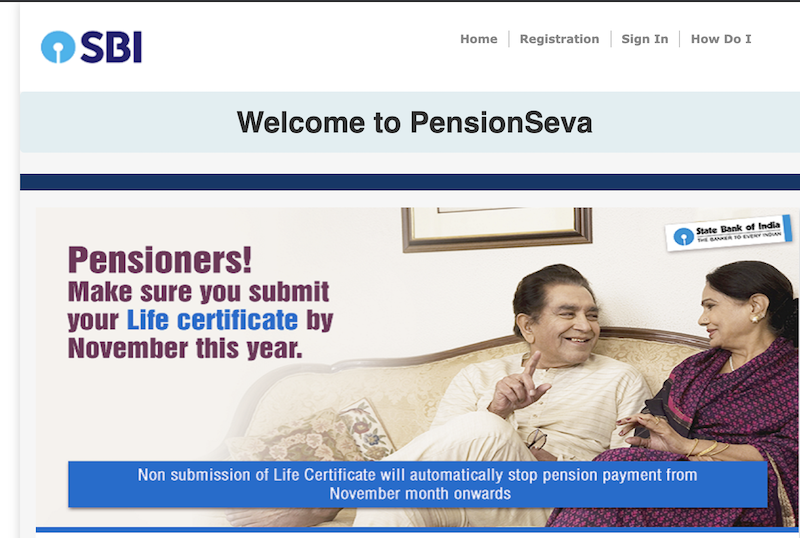 SBI Pension Seva Registration 2025 Life Certificate, Pensioners, Status