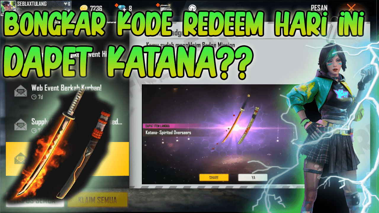 Kode Redeem Free Fire Terbaru Server Singapore FF Redeem Code Kode Redeem Free Fire Terbaru Server Singapore FF Redeem Code