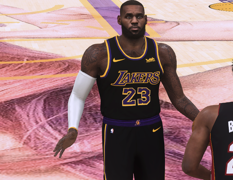 2k21 PS4] Since many of yall liked my Bulls jersey's, Decided to make some  custom Lakers jersey's. Here's my Hollywood Nights Jersey & Black Mamba  x Royal Throwback Jersey. : r/NBA2k