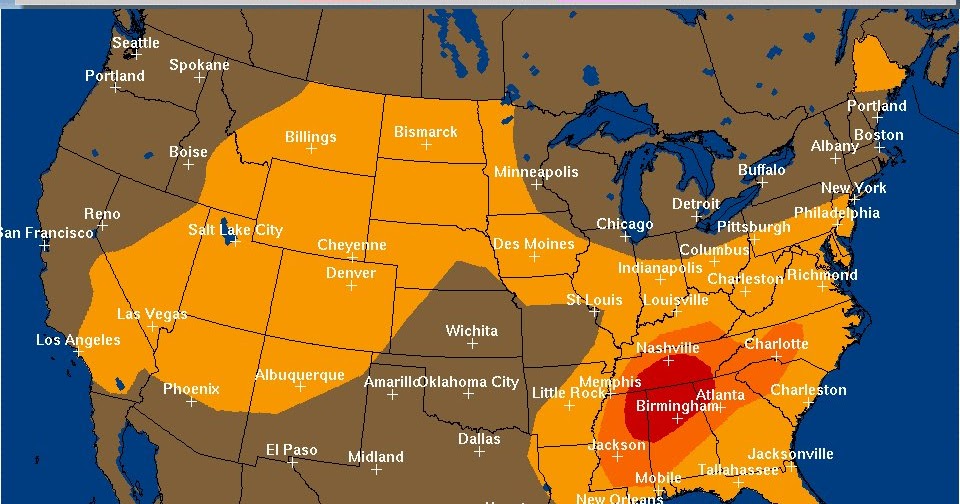 Ralph's Tropical WeatherRTW TOMORROWS THUNDERSTORM OUTLOOK