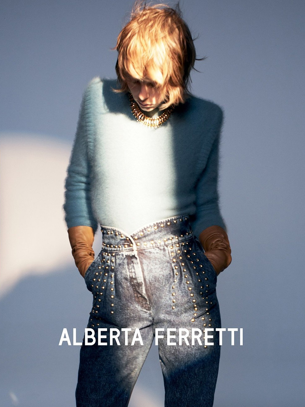 David Sims signs the Alberta Ferretti campaign. Protagonists, Edie Campbell  and Liya Kebede - Il magazine di Michele Franzese Moda