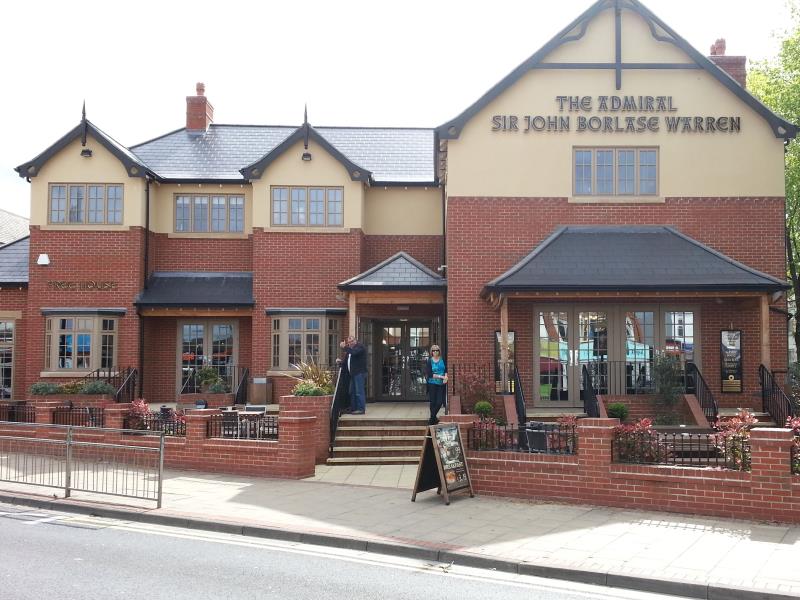 The Beer and Burger The Admiral Sir John Borlase Warren Stapleford