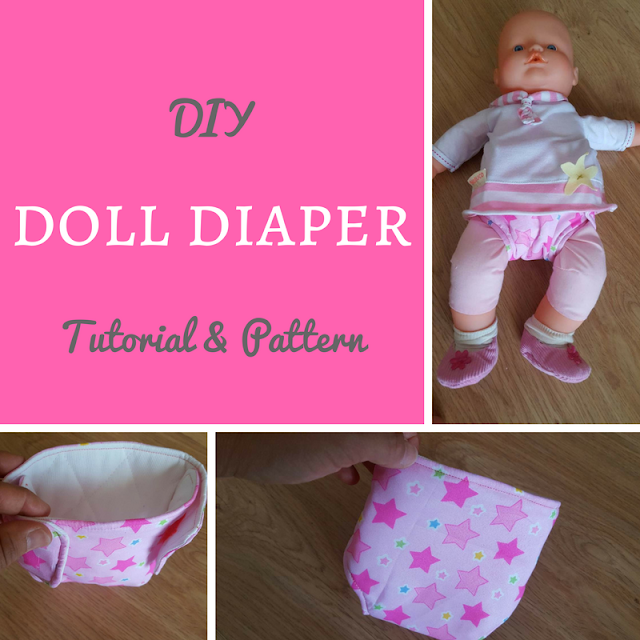 DIY Doll Diaper tutorial & pattern Keeping it Real