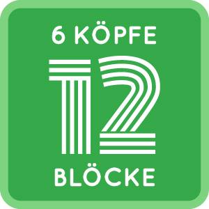 6 Köpfe 12 Blöcke Quilt Along