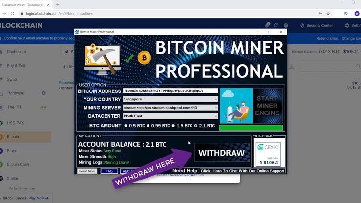 bitcoin miner hacked