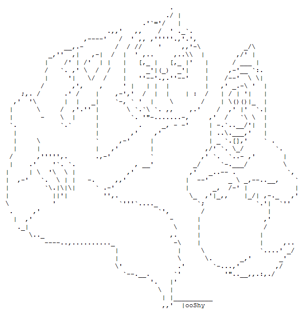 Halloween ASCII Art