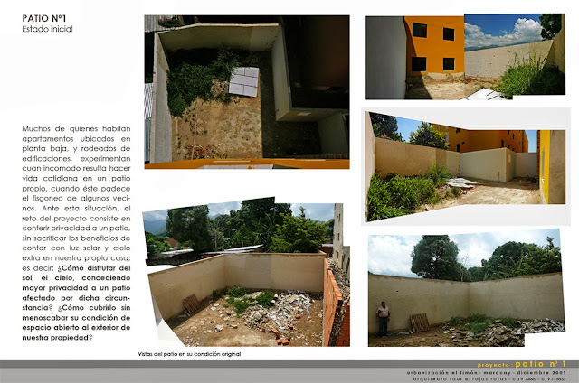 PROYECTOS R&BCA: PATIO Nº 1
