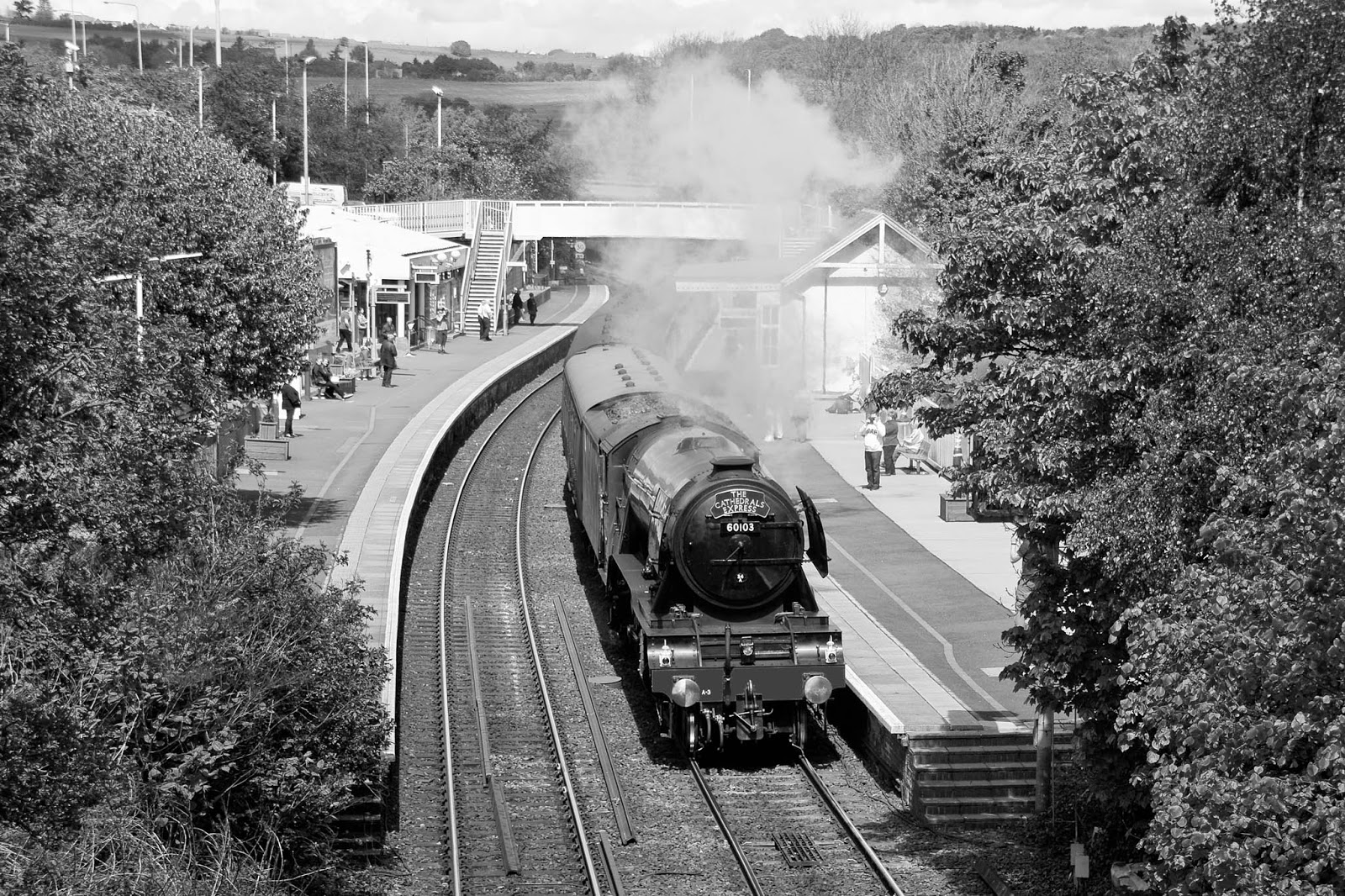 47s and other Classic Power at Southampton Focus on Flying Scotsman in