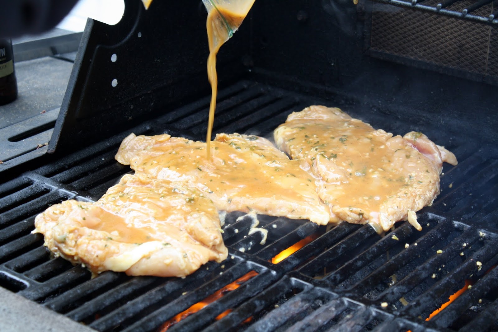 Making Mama's Kitchen Asian Marinated Grilled Chicken
