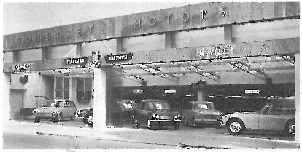 Vitessesteve blog Somerset Motors of Taunton Triumph