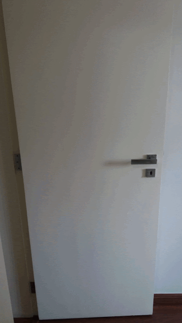 Pintura de porta azul zona sul - São Paulo Amarildo Pinturas Residenciais - São Paulo