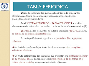 tabla periódica definición