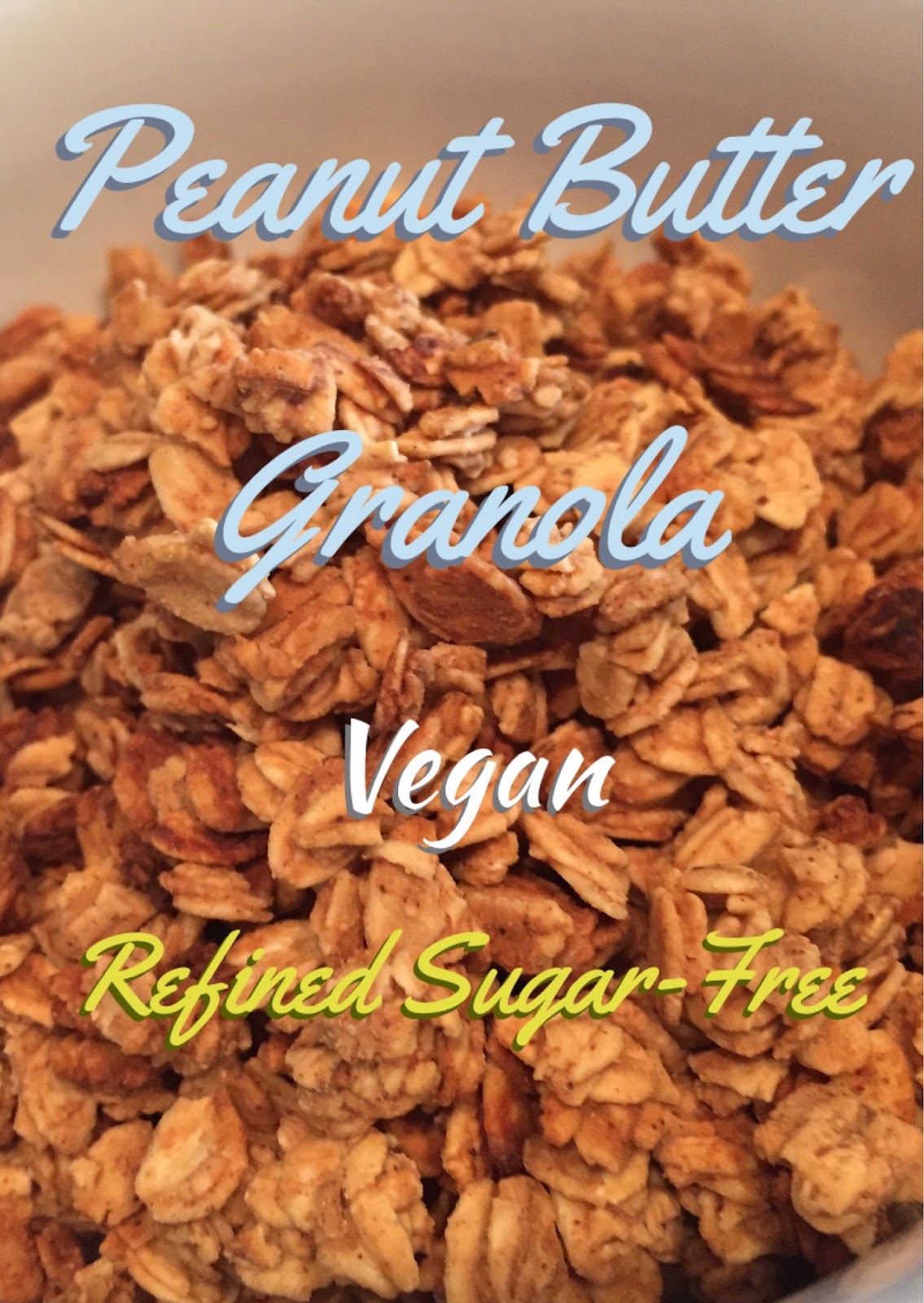 Homeamde Peanut Butter Granola Spinach is GOOD for You!