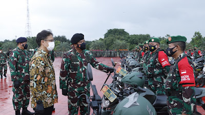 Tenaga Vaksinator TNI Siap Diperbantukan Ke Kementerian Kesehatan RI