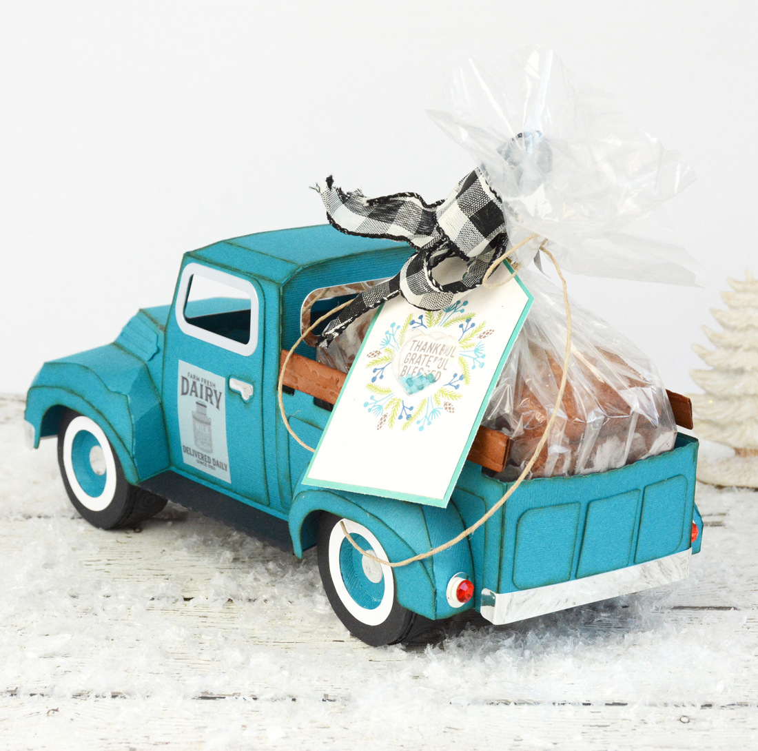 One Scrap at a Time Vintage Truck Holiday Gift Jillibean Soup