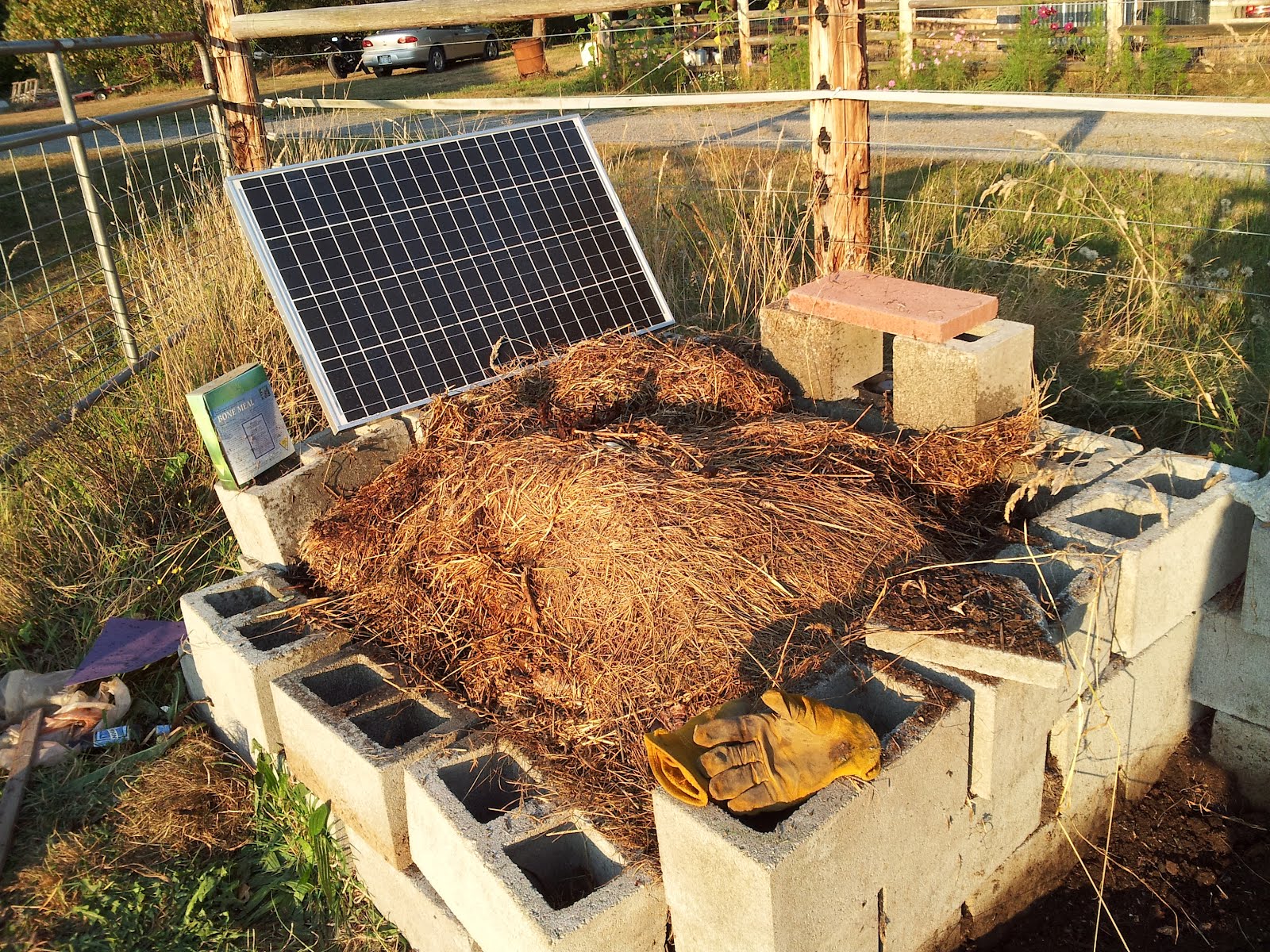 Three Lakes Farm Forced Air Compost System