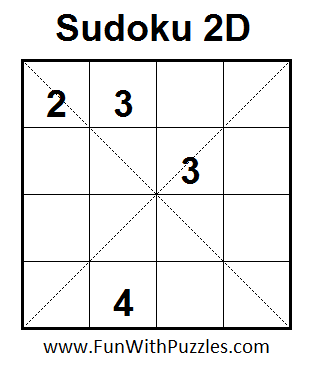 Sudoku 2D  (Mini Sudoku Series #4)