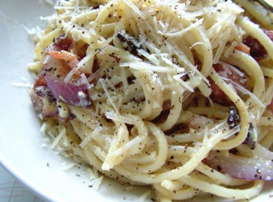 recipes that will take you away...: spaghetti carbonara