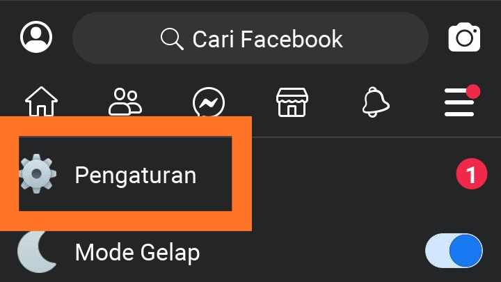 cara membuka blokiran di fb lite