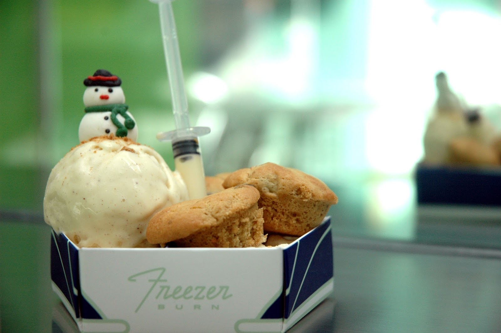 DUDE FOR FOOD Christmas at Freezer Burn...