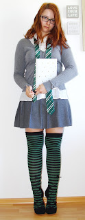 [Halloween-Special] Costumes out of my Closet - Teil III: Harry Potter: Slytherin Girl