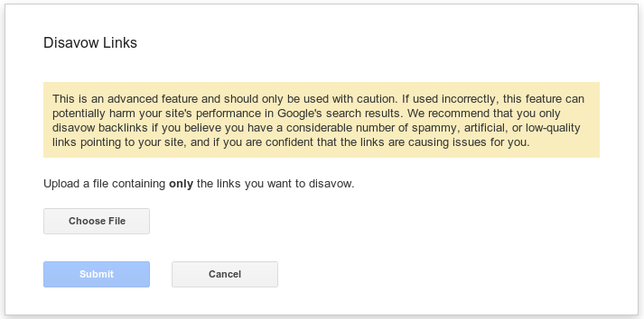 disavow_links_upload_file upload file