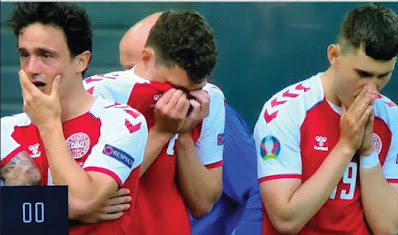 पहले हाफ में डेनमार्क का दबदबा पहले हाफ में डेनमार्क का दबदबा