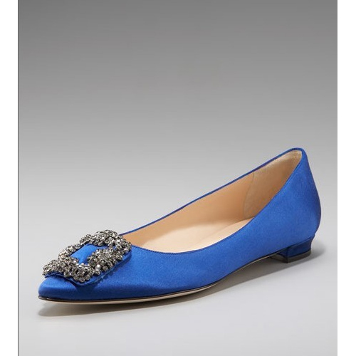 new website for your fashion: Manolo Blahnik Something Satin Pumps
