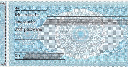 Gambar Kwitansi Kosong