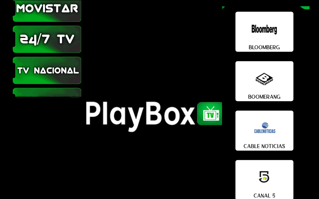 PLAY BOX TV PHONE GEEK TV ANDROID
