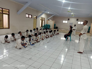 Ramadan, Kyokushinkai Karate do Indonesia Cabang Ngawen Membina Rohani Atlet