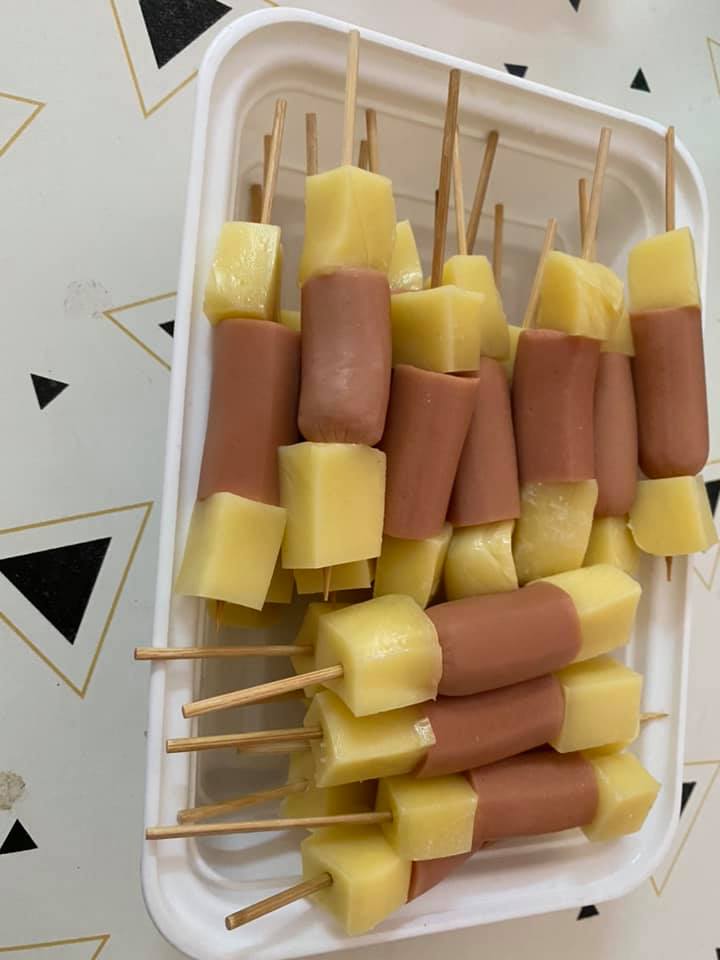 cara buat corndog