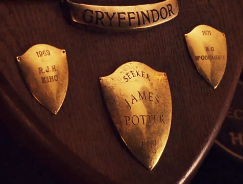 Trofeos en Harry Potter y la piedra filosofal - Cine de Escritor