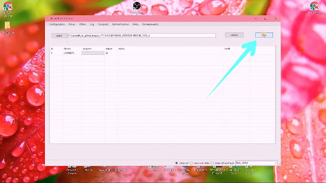 flash selected rom file flash selected file