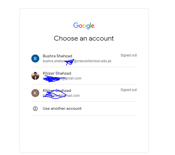 Steps to remove google accounts from Computer