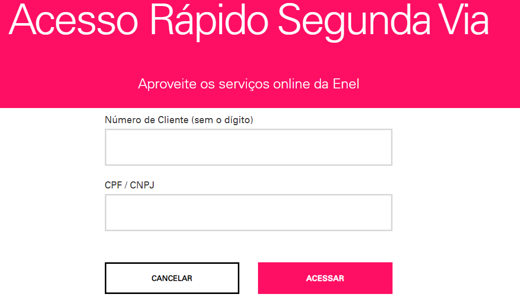 Enel Ceará 2 via - Como tirar a 2 via da conta de luz - O legal da web