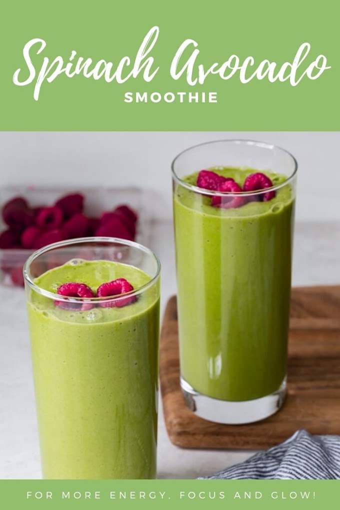 Pineapple avocado smoothie almond milk