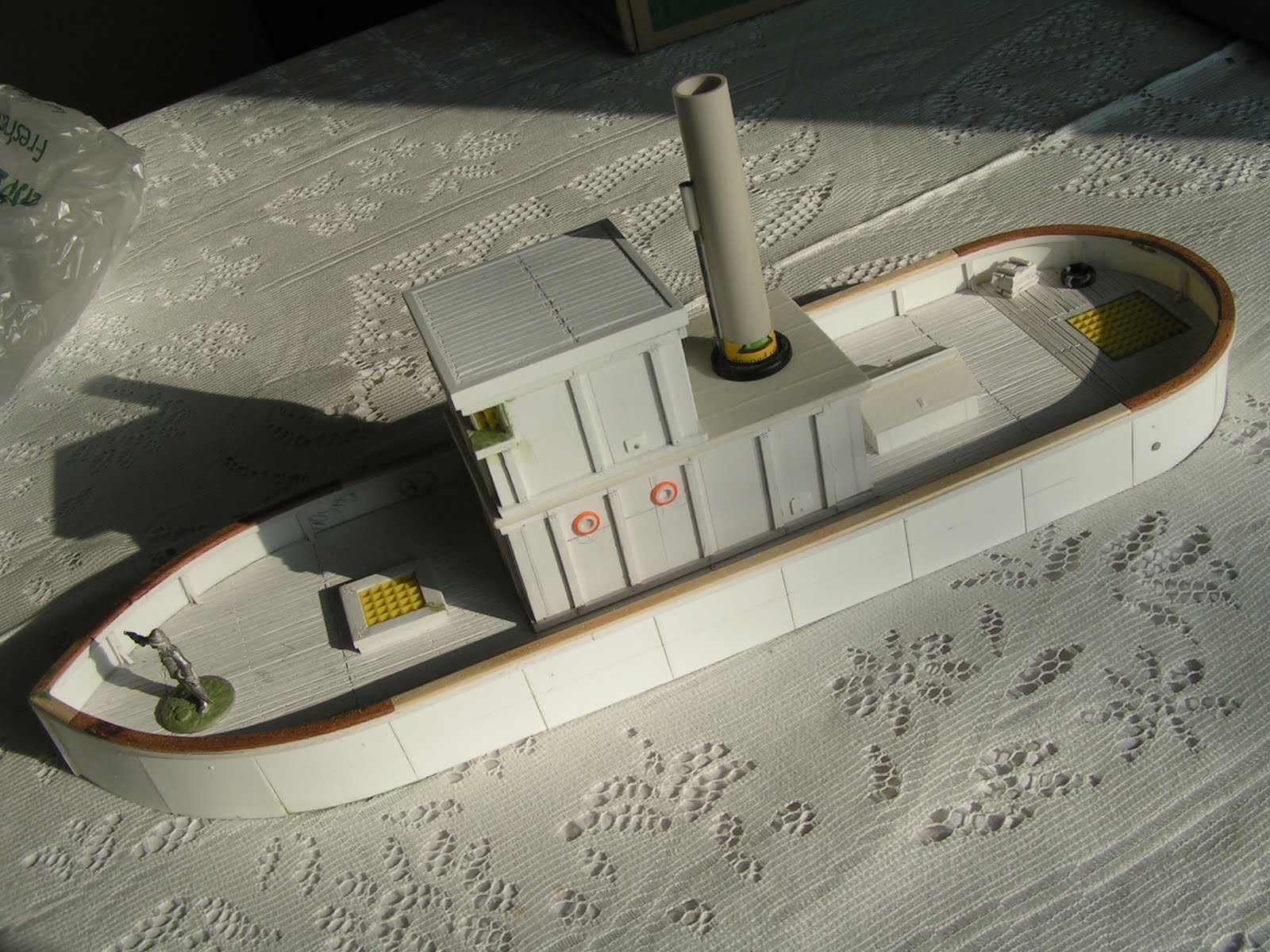 Dampfwerks 28mm Paddle Steamer WorkinProgress part two