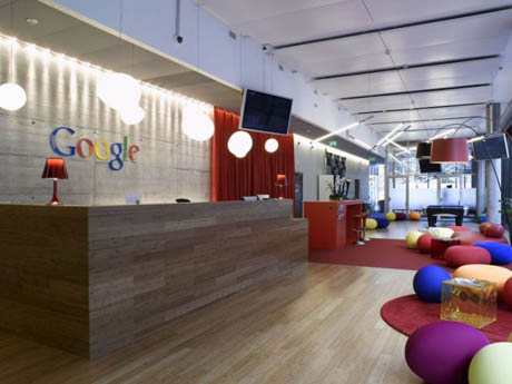 Megahnya Suasana Kantor Google di Zurich, Swiss