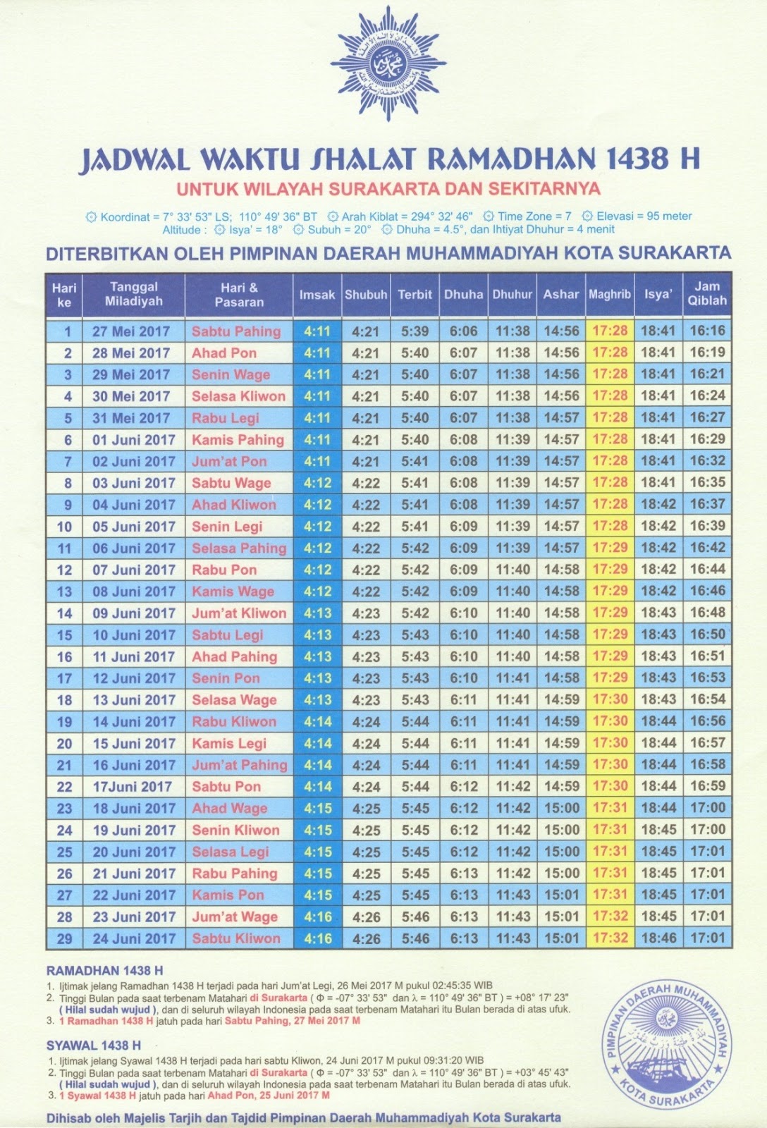 jadwal