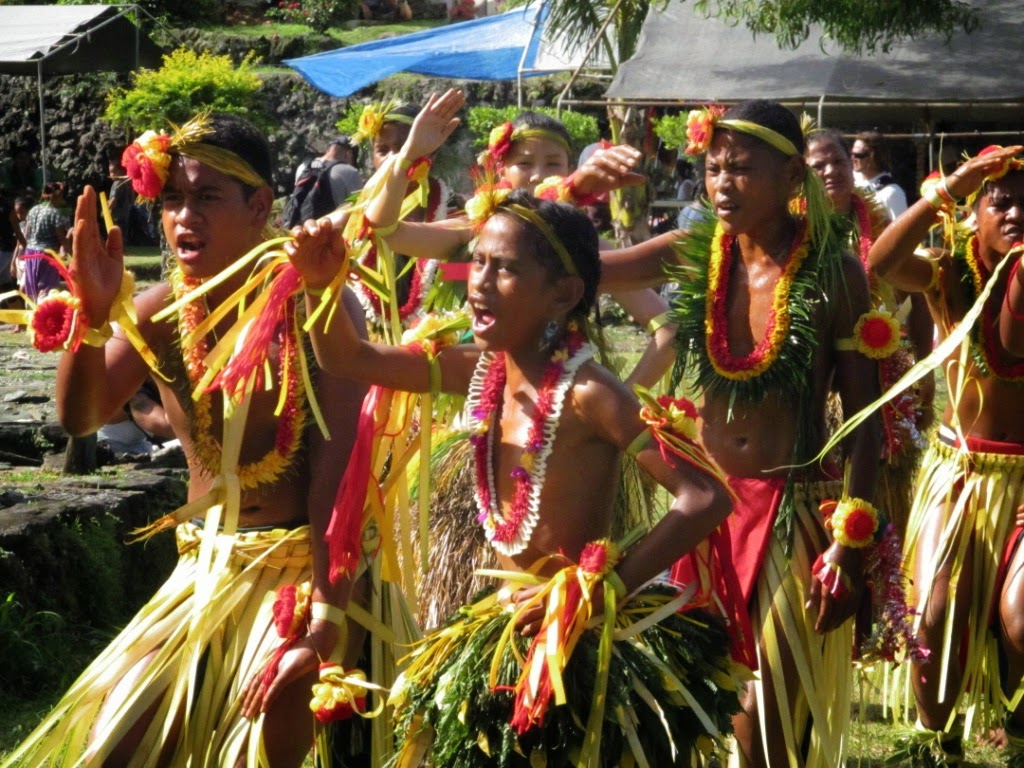 SAILING HELENA: Yap, Micronesia. The Homecoming Festival June 21, 2014