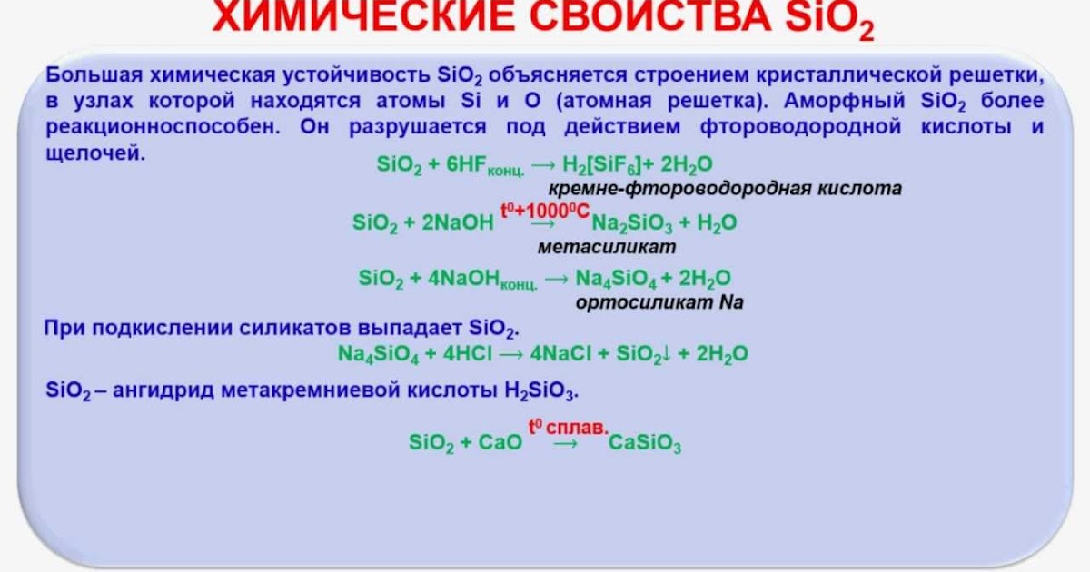 Взаимодействие воды с sio2. Химические свойства оксида кремния 4. Химические свойства оксида кремния 2. Характерные свойства кремния химические. Специфические химические свойства оксида кремния 4.