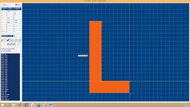 sta4cad programında Poligon Perde Tanımlamak