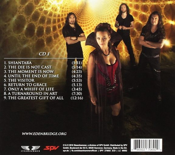 EDENBRIDGE - The Great Momentum (2017) back