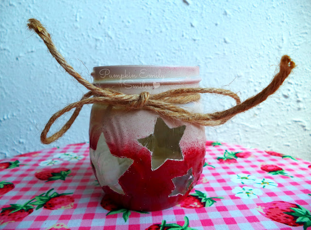 Ombre 4th of July Mason Jar DIY