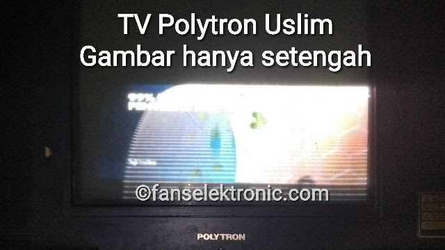 TV Polytron Gambar Setengah