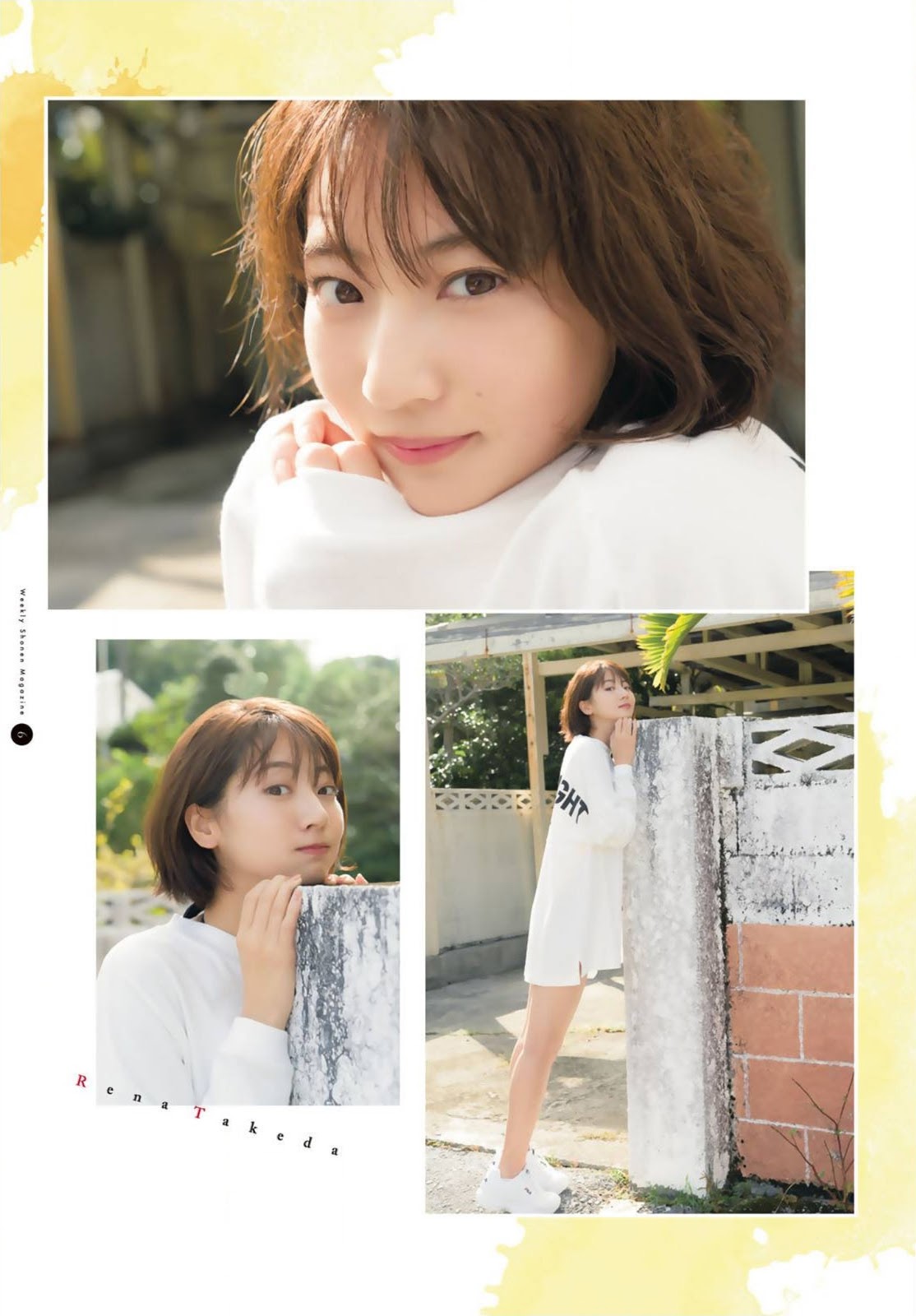 Rena Takeda 武田玲奈, Shonen Magazine 2019 No.51 (少年マガジン 2019年51号)